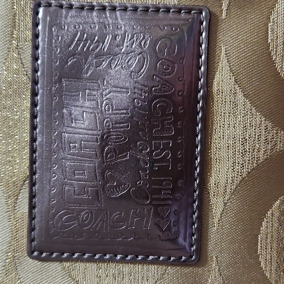 Coach Poppy Op Art Glam Tote Bag - Picture 6 of 9